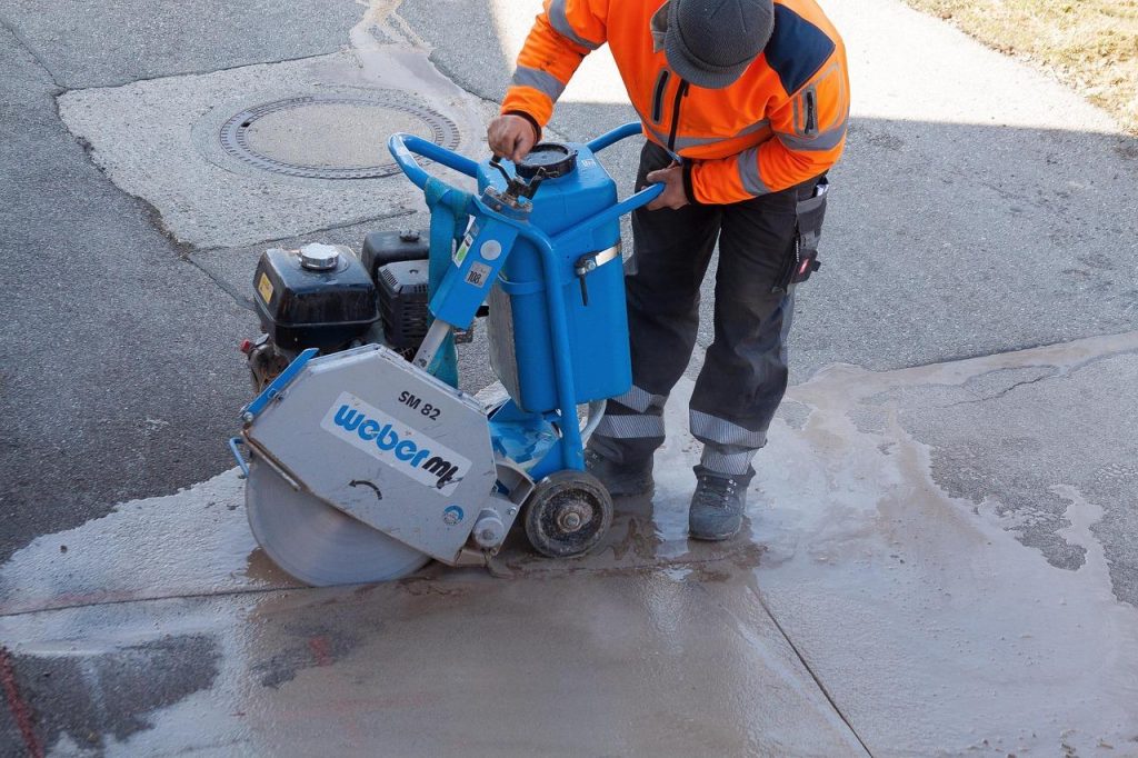 Professionele heren werkbroek met praktische zakken en versterkte kniestukken voor comfort en duurzaamheid